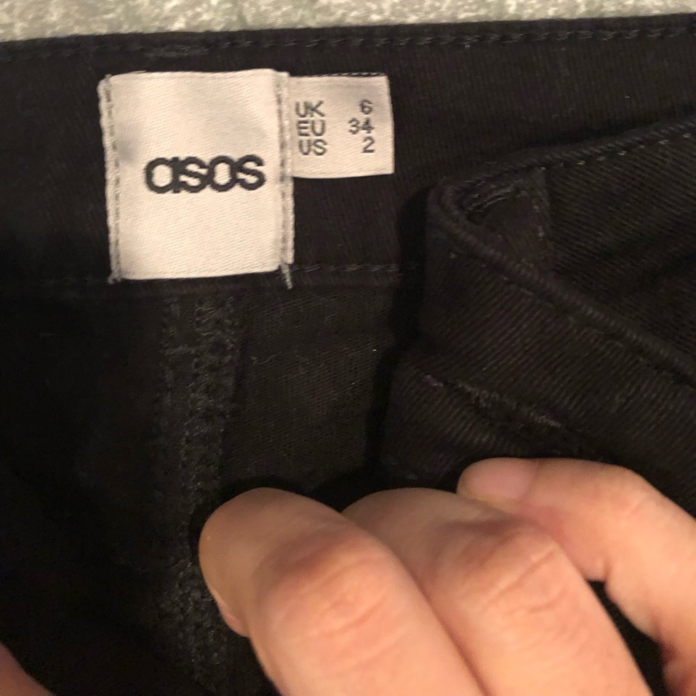 Soft black jeans